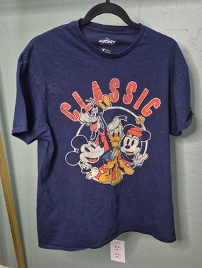 Disney Navy Blue 'Classic' Mickey & Friends Graphic Tee